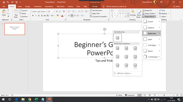 शुरुआती के लिए Microsoft PowerPoint ट्यूटोरियल 