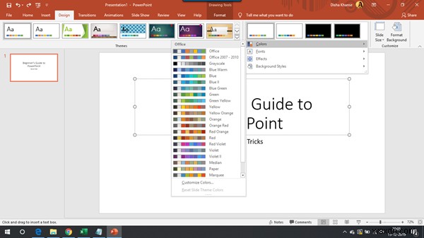 शुरुआती के लिए Microsoft PowerPoint ट्यूटोरियल 