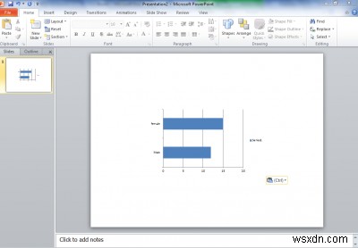 Ctrl+Alt+V . का उपयोग करके Excel से PowerPoint में ग्राफ़ को पूरी तरह से कॉपी कैसे करें? 