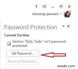 पासवर्ड कैसे करें OneNote नोटबुक को सुरक्षित रखें