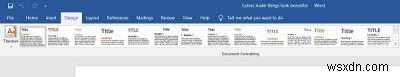Microsoft Office प्रोग्राम में दस्तावेज़ थीम रंग कैसे बदलें 