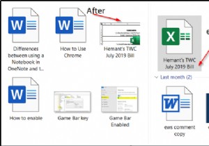 किसी Office दस्तावेज़ के पहले पृष्ठ को उसके चिह्न के रूप में कैसे प्रदर्शित करें 