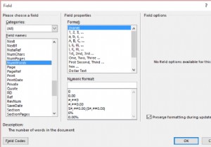 माइक्रोसॉफ्ट वर्ड डॉक्यूमेंट में वर्ड काउंट कैसे डालें 