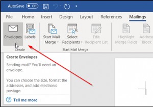 माइक्रोसॉफ्ट वर्ड में लिफाफा कैसे बनाएं और उसे प्रिंट करवाएं 