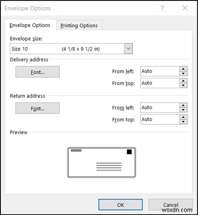 माइक्रोसॉफ्ट वर्ड में लिफाफा कैसे बनाएं और उसे प्रिंट करवाएं 