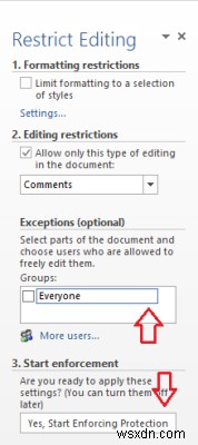 Microsoft Word में संपादन प्रतिबंध कैसे सेट करें