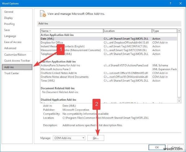 Microsoft Word में Template_fields त्रुटि ठीक करें