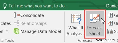 विंडोज पीसी पर एक्सेल में फोरकास्ट कैसे बनाएं 