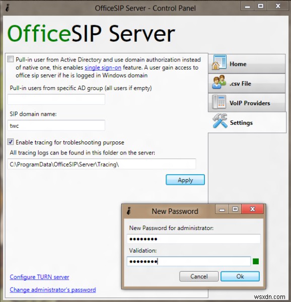 घर पर विंडोज सिस्टम पर SIP सर्वर कैसे सेट करें और उसका उपयोग कैसे करें