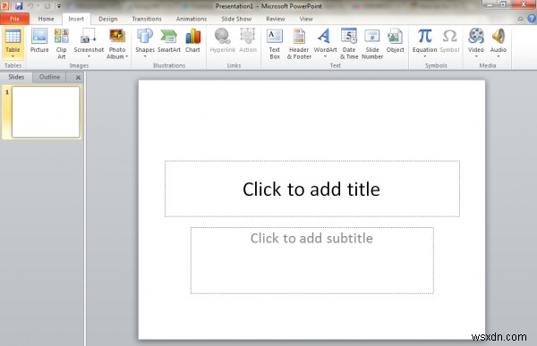 Microsoft PowerPoint में टेक्सचर्ड स्लाइड बैकग्राउंड कैसे बनाएं 