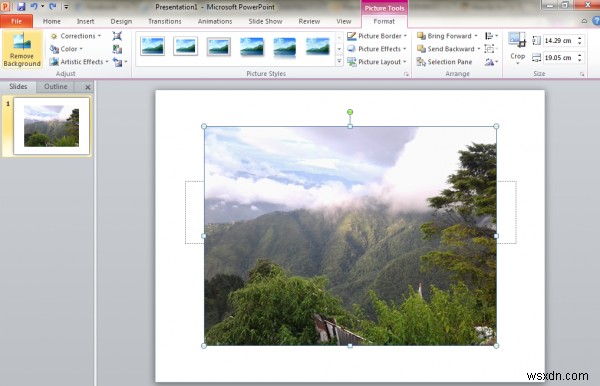 Microsoft PowerPoint में टेक्सचर्ड स्लाइड बैकग्राउंड कैसे बनाएं 