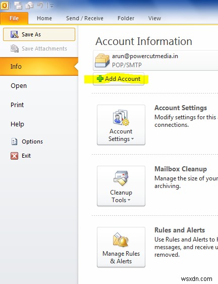 Outlook.com के लिए ईमेल सेटिंग्स आप आउटलुक डेस्कटॉप ऐप के साथ उपयोग कर सकते हैं 