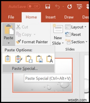 Microsoft PowerPoint में एक्सेल वर्कशीट में डेटा के एक हिस्से को कैसे लिंक करें