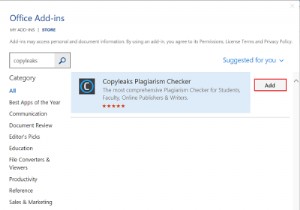 माइक्रोसॉफ्ट वर्ड के लिए मुफ्त साहित्यिक चोरी चेकर ऐड-इन का उपयोग कैसे करें