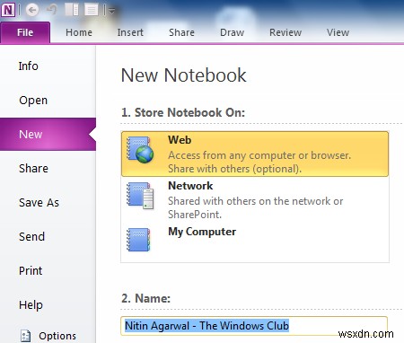 नई नोटबुक कैसे बनाएं और OneNote में पेज कैसे जोड़ें