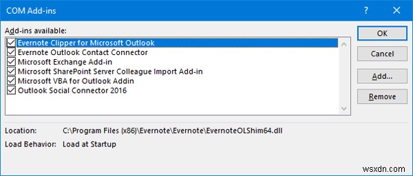 Microsoft Outlook प्रारंभ नहीं कर सकता, कमांड लाइन तर्क मान्य नहीं है 