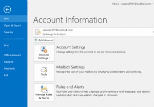 आउटलुक में डिफ़ॉल्ट फ़ॉन्ट आकार, प्रकार और रंग कैसे बदलें 