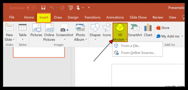 कुछ ही चरणों में अपनी PowerPoint प्रस्तुति में 3D ऑब्जेक्ट कैसे जोड़ें