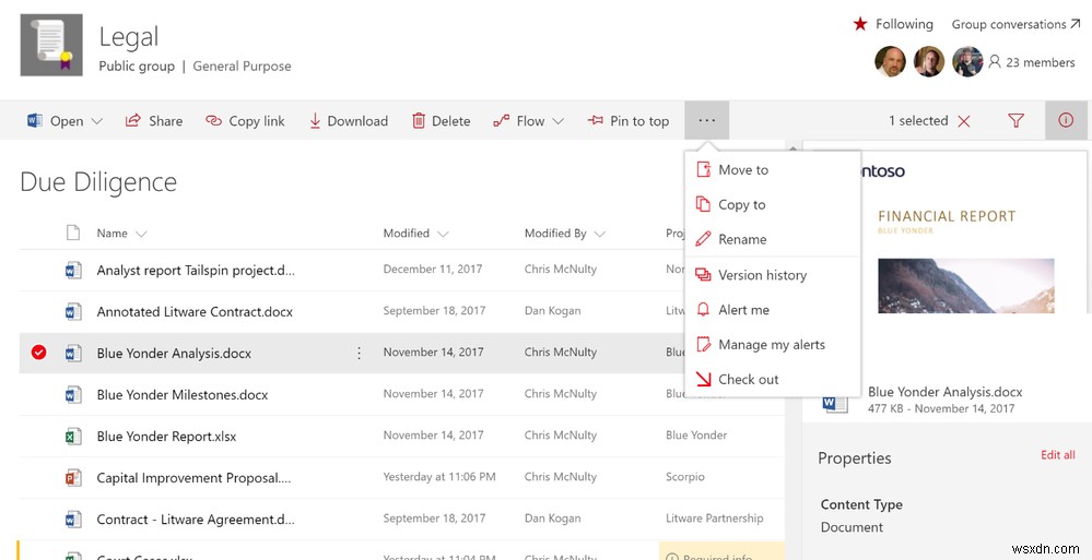 Office 365, SharePoint और OneDrive के बीच फ़ाइलों को कैसे स्थानांतरित करें