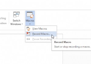 Word और Excel में एकाधिक स्वरूपों के लिए शॉर्टकट बटन बनाने के लिए मैक्रो रिकॉर्ड करें 