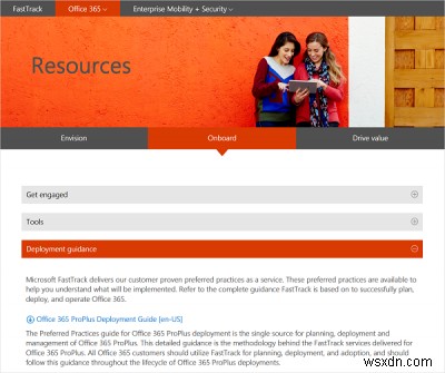 IT पेशेवरों के लिए Office 365 ProPlus परिनियोजन मार्गदर्शिका डाउनलोड करें 