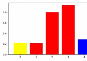 मैं Matplotlib बार चार्ट में सभी बार कैसे प्राप्त करूं? 