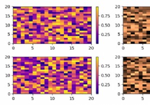 Matplotlib में एक अलग सबप्लॉट में एक रंगीन रंगीन पट्टी कैसे प्लॉट करें? 