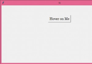 टिंकर में पृष्ठभूमि रंग बदलने के लिए बटन होवर कैसे करें? 