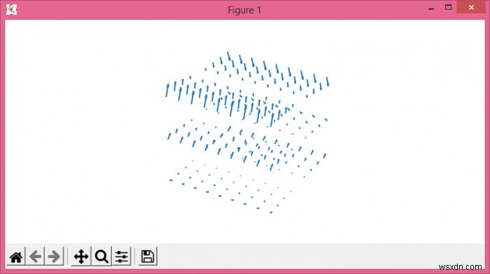 पायथन में एक वेक्टर फ़ील्ड के कर्ल की गणना करें और इसे Matplotlib के साथ प्लॉट करें 