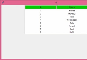 ट्रीव्यू (पायथन टीटीके) में शीर्षक की शैली को कैसे संपादित करें? 