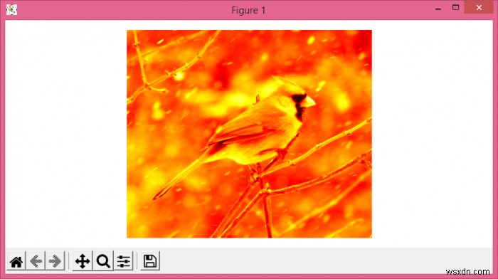 Matplotlib में एक छवि का एक कॉलोरमैप सेट करें 