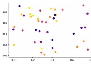 कैसे एक सतत मूल्य का उपयोग कर एक Matplotlib स्कैटरप्लॉट रंग करने के लिए? 