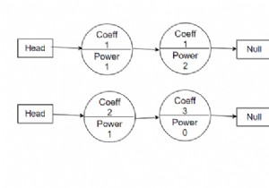 पायथन का उपयोग करके लिंक्ड सूचियों के रूप में दिए गए दो बहुपदों को जोड़ने का कार्यक्रम 