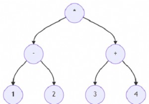 पायथन का उपयोग करके एक अभिव्यक्ति वृक्ष बनाने और उसका मूल्यांकन करने का कार्यक्रम 