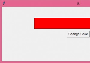 क्लिक करने पर टिंकर आयत का रंग बदलना 