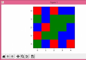 Matplotlib में कस्टम कॉलॉर्मैप के साथ डेटा को imshow () में कैसे प्लॉट करें? 