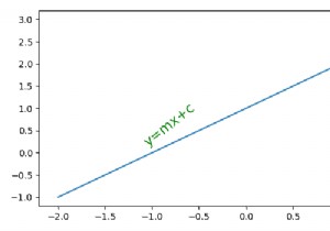 कैसे एक पंक्ति से मेल करने के लिए Matplotlib एनोटेशन घुमाने के लिए? 