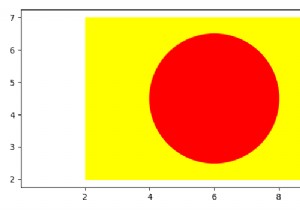 Matplotlib में एक आयत के अंदर एक वृत्त प्लॉट करें 