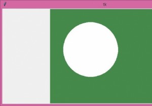 टिंकर में अंडाकार की रूपरेखा कैसे निकालें? 