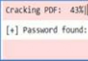 पायथन में पीडीएफ फाइलों को कैसे क्रैक करें? 
