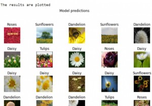 पायथन का उपयोग करके परिणामों को प्लॉट करने के लिए Tensorflow का उपयोग कैसे किया जा सकता है? 