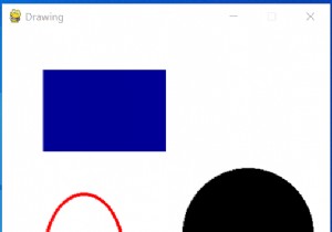 पायथन - PyGame विंडो पर अलग-अलग आकृतियाँ बनाना 
