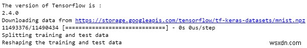 MNIST डेटासेट के लिए भार को बचाने और लोड करने के लिए Tensorflow का उपयोग कैसे किया जा सकता है? 