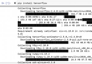 TensorFlow पायथन का उपयोग करके एक रैखिक मॉडल को प्रशिक्षित करने के लिए कैसे उपयोग किया जा सकता है? 