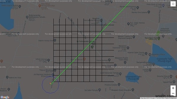 pygmaps पैकेज का उपयोग करके Google मानचित्र पर डेटा प्लॉट करना? 
