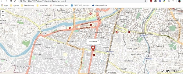 फोलियम पैकेज का उपयोग करके Google मानचित्र प्लॉट करना? 
