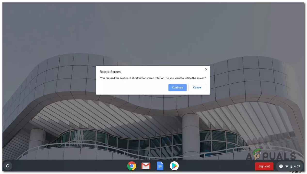 ChromeBook पर स्क्रीन को कैसे घुमाएं?