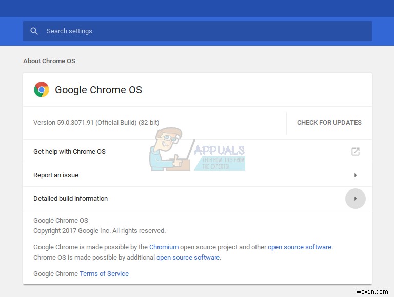 Chrome OS के रिलीज़ होने से पहले नवीनतम अपडेट कैसे प्राप्त करें 