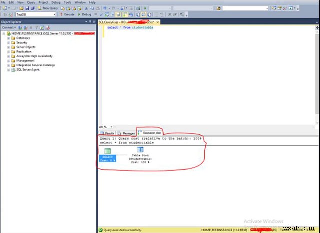 निष्पादन योजनाएँ - MS SQL सर्वर में निष्पादन योजना 