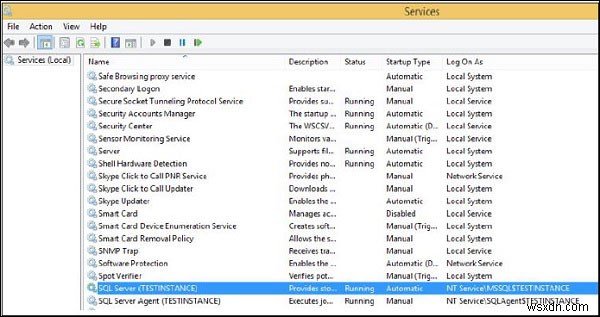 MS SQL Server में सेवाएँ कैसे शुरू और बंद करें? 